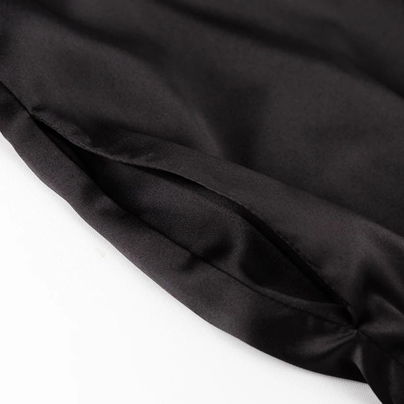 Mocha & Nude Spliced High Waist Two Piece Pant Set - Picture 10 of 12